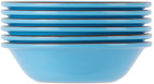 Mario Luca Giusti Blue Saint Tropez Bowl Set, 6 pcs