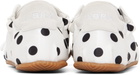 ABRA White Ballerina Dots Sneakers