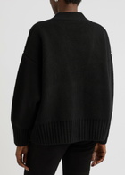 Rohe Wool Cardigan Black