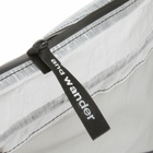and wander Dyneema Sacoche in Off White 