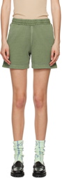 Carhartt Work In Progress Green Duster Shorts