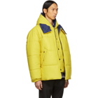 Yves Salomon Yellow Leather Jacket