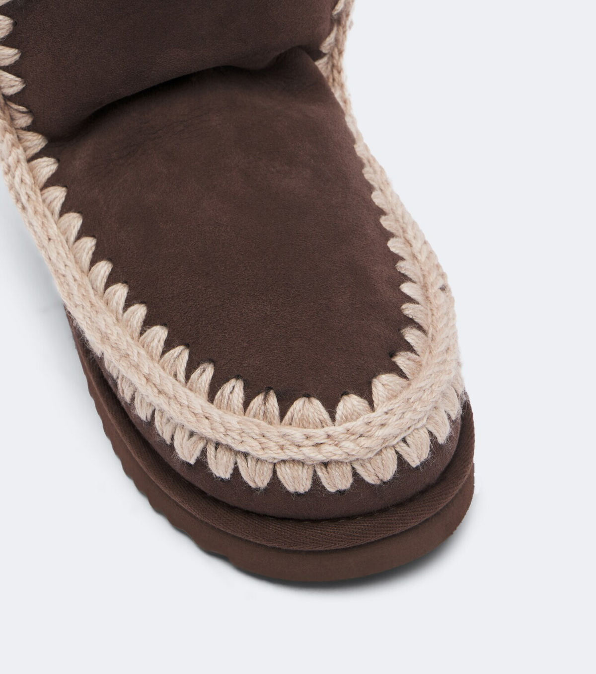 Mou 18 shearling-lined suede ankle boots
