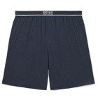 Hugo Boss - Stretch Modal-Blend Pyjama Shorts - Blue