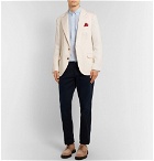 Brunello Cucinelli - White Linen Suit Jacket - White