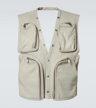 Rick Owens Leather cargo vest