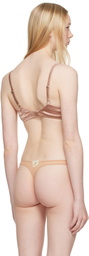 Fleur du Mal Tan Seamless Luxe Balconette Bra
