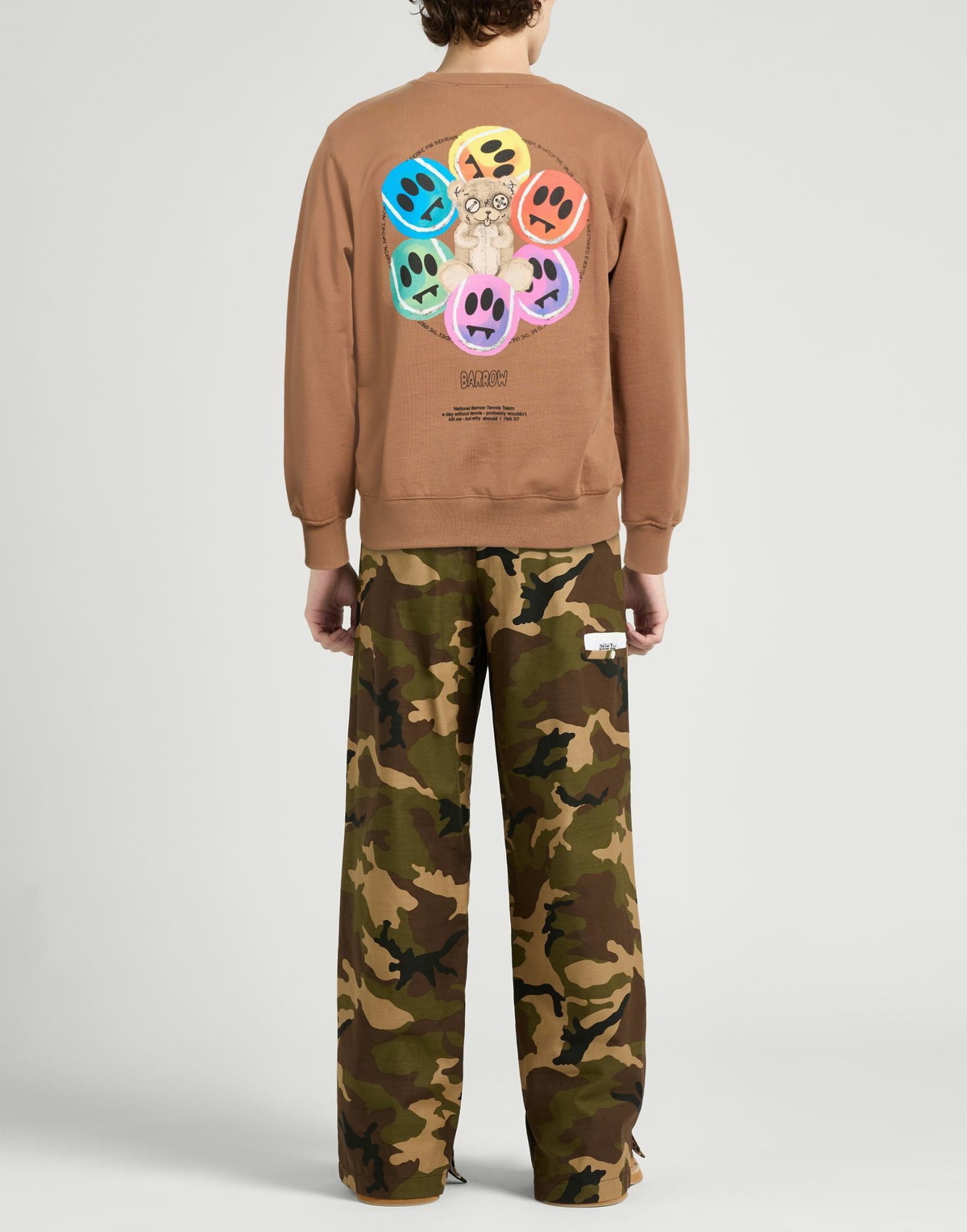 Barrow Mens Sweatshirt Light brown
