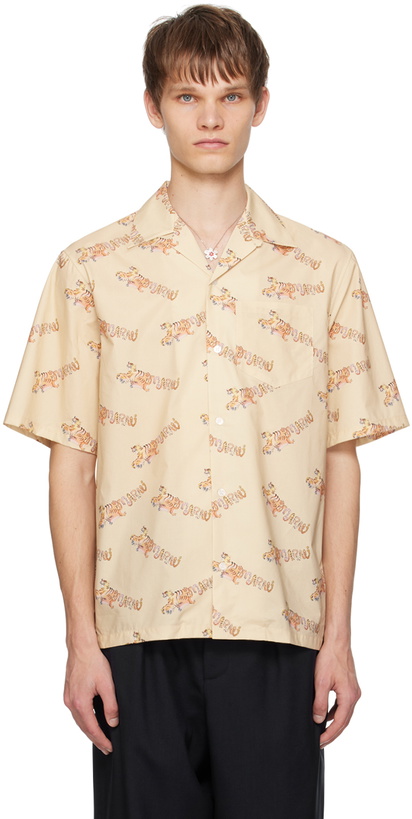 Photo: Marni Beige Ferocious Curly Kitty Shirt