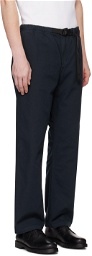 DANCER Navy Simple Trousers