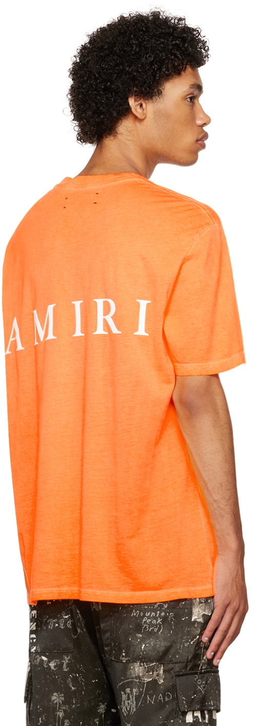AMIRI Orange Printed T-Shirt