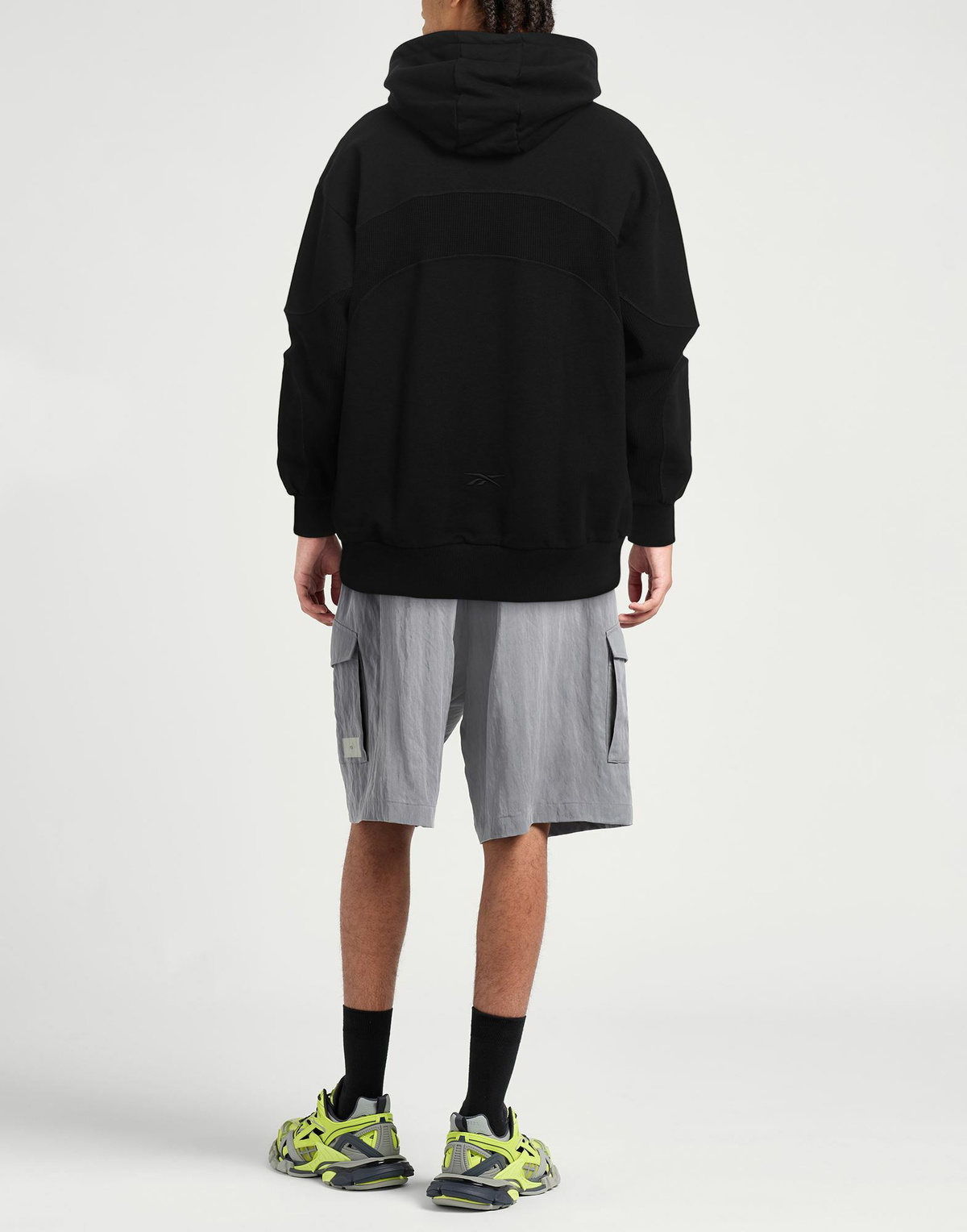 Reebok Mens Sweatshirt in Black