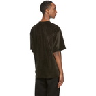 Needles Khaki Velour Pocket T-Shirt