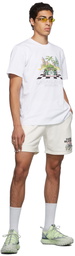 Casablanca Off-White 'Racing Shell' Shorts