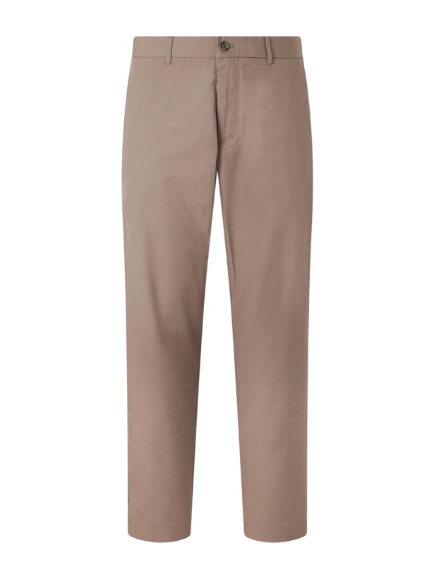 Photo: NN07 - Brendan 10042 Straight-Leg Organic Cotton-Blend Chinos - Brown