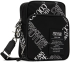 Versace Jeans Couture Black Logo Check Bag