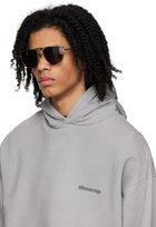 Balenciaga Gold Tag 2.0 Navigator Sunglasses