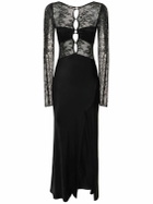 BEC + BRIDGE Nora Long Sleeve Cutout Lace Maxi Dress