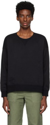 visvim Black Ultimate Jumbo Sweatshirt