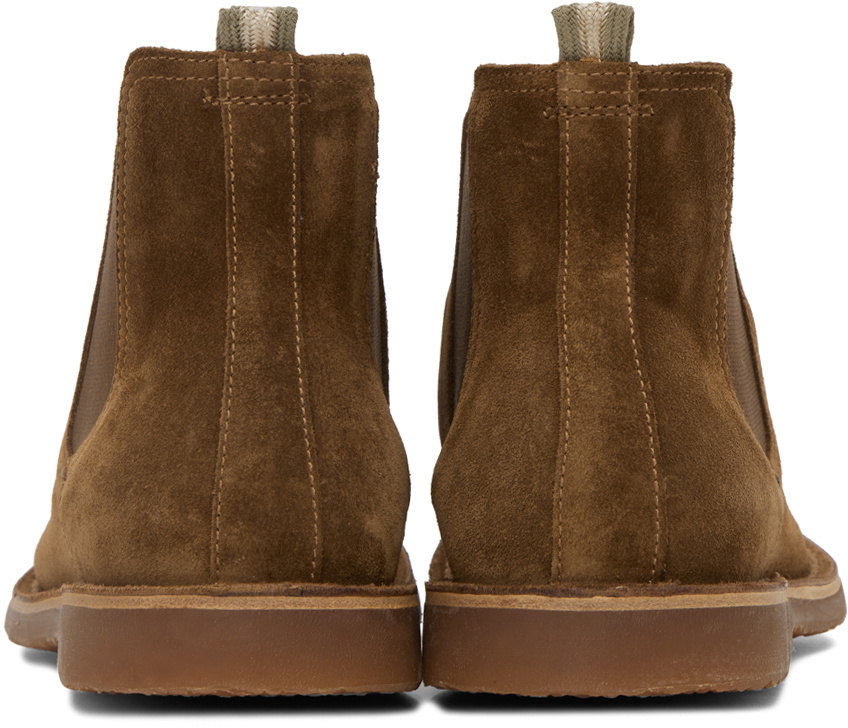 Officine Creative Brown Kent 005 Chelsea Boots