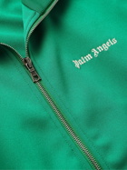 Palm Angels - Logo-Embroidered Tech-Jersey Track Jacket - Green