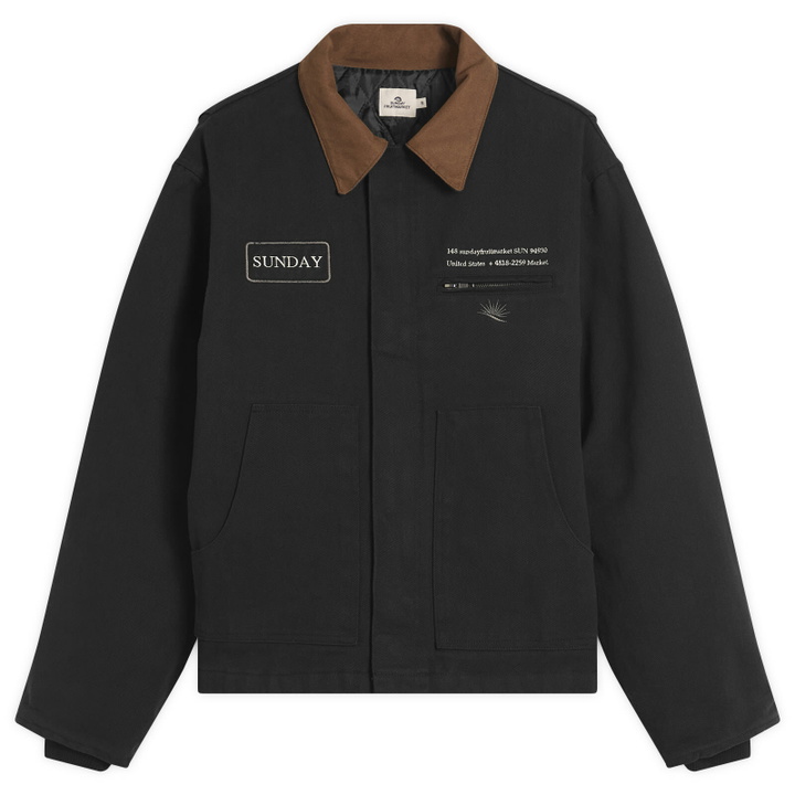 Photo: SUNDAYFRUITMARKET Women's Sunday Work Jacket in Black