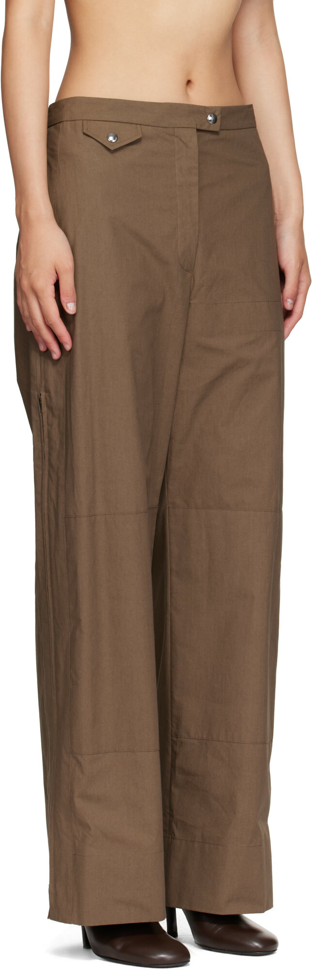 Calvin Klein Collection Brown Gemma Trousers