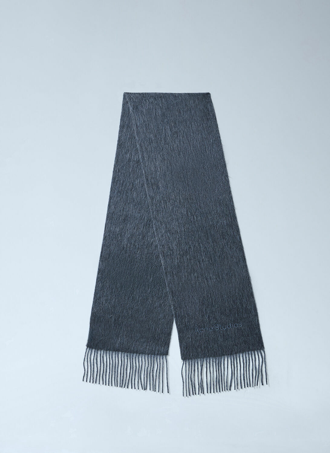 Acne Studios Logo Wool Scarf