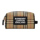 Burberry Beige Vintage Check Hart Pouch