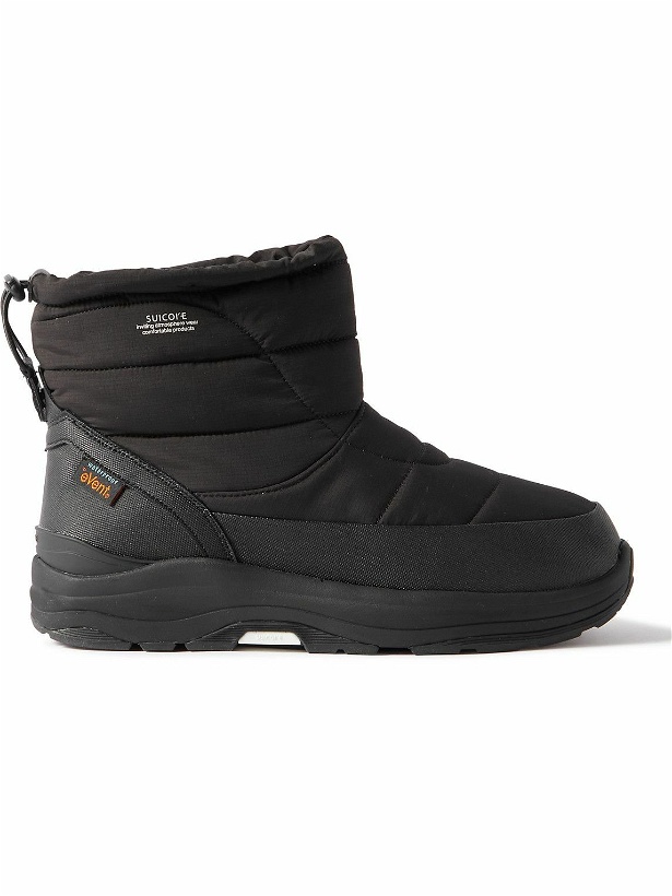 Photo: Suicoke - Bower-Evab Rubber-Trimmed Quilted Shell Boots - Black
