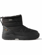 Suicoke - Bower-Evab Rubber-Trimmed Quilted Shell Boots - Black
