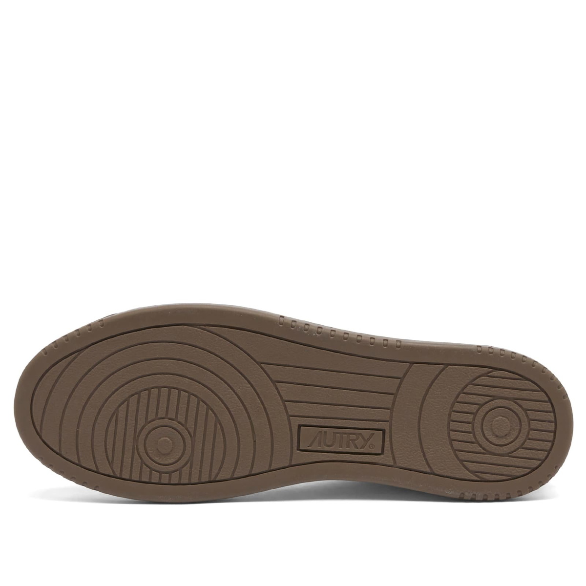 Autry Men's Medalist Low Leather Sneaker in Chestnut Autry