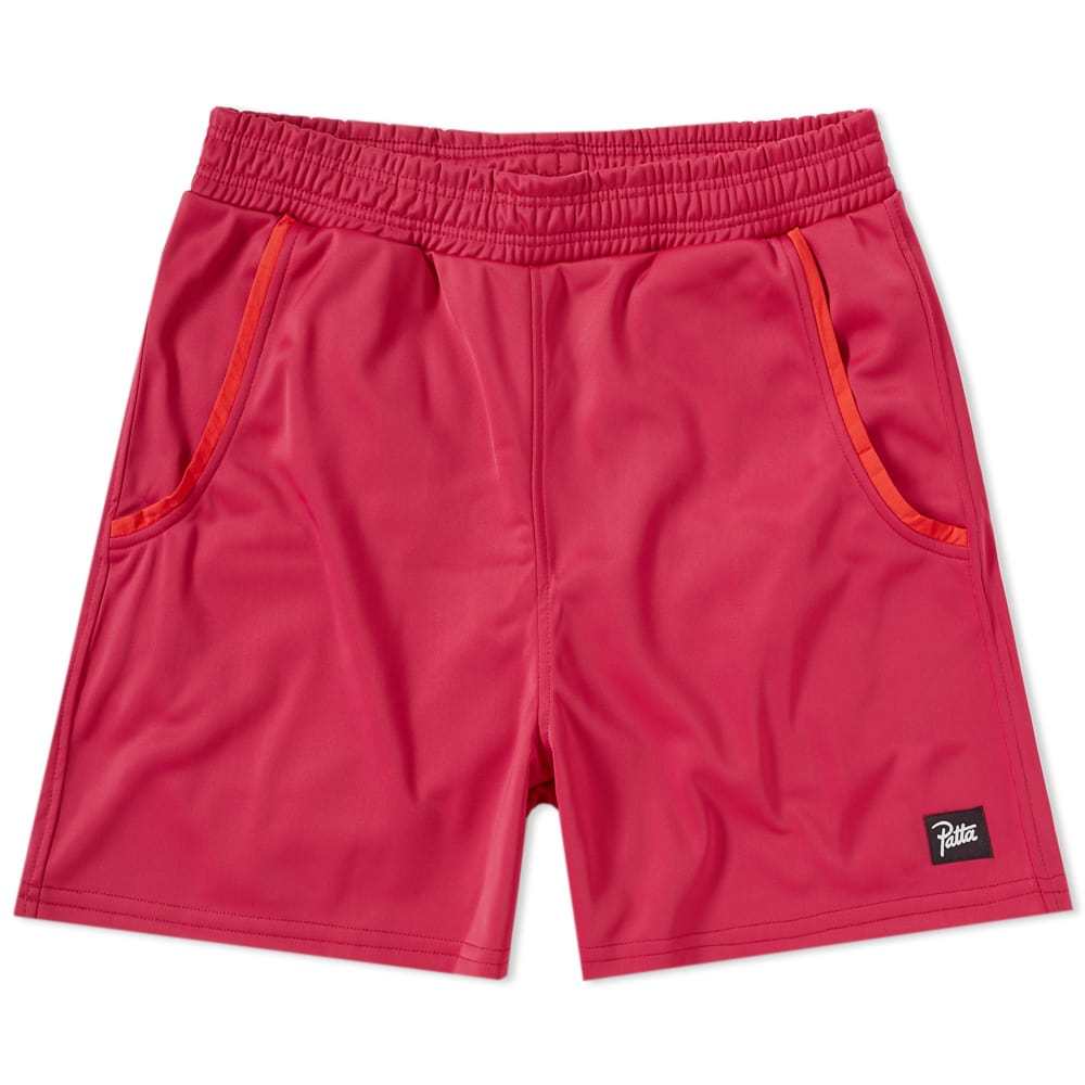 Patta Monday Warm-Up Short Burgundy Patta