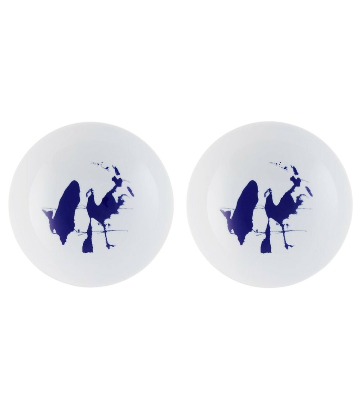 Photo: Cassina x Ginori 1735 Neige set of 2 soup plates