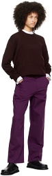 6397 Purple Workwear Trousers