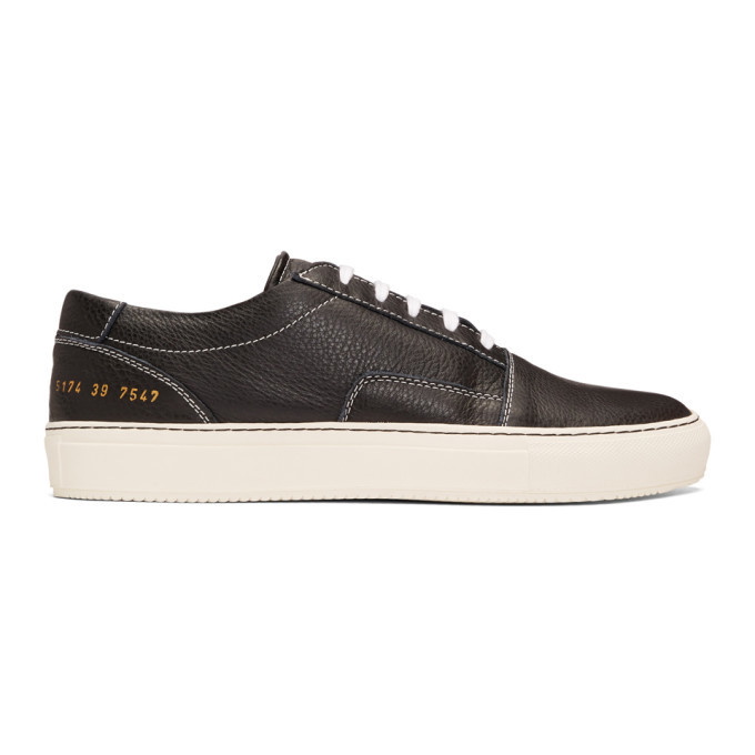Photo: Common Projects Black Skate Low Sneakers