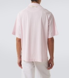 Jacquemus Jean Atelier jersey bowling shirt