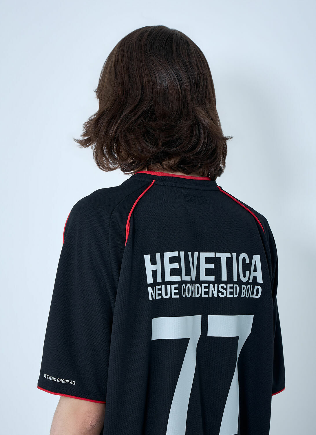 VETEMENTS Alphabet Football Jersey T-Shirt