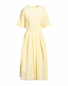 Peserico Womens Midi dress in Yellow