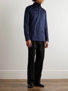 Ralph Lauren Purple label - Cotton-Piqué Polo Shirt - Blue