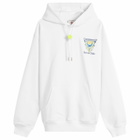 Casablanca Men's Tennis Club Icon Hoodie in White