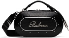 Balmain Black Radio Bag