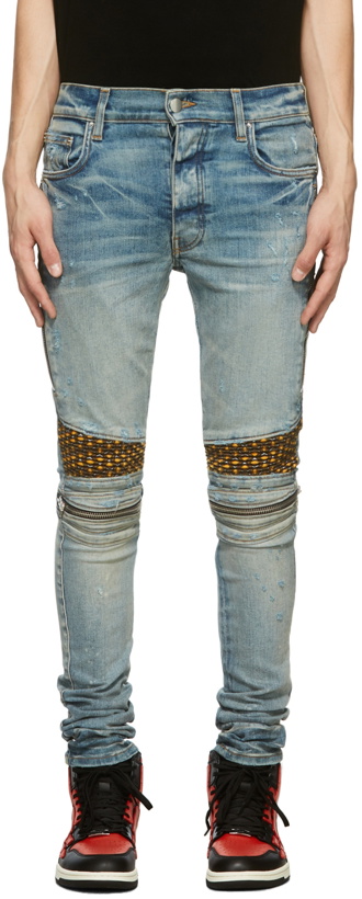 Photo: AMIRI Blue Velvet PJ MX2 Jeans