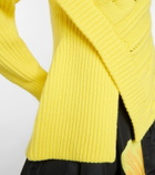Alexander McQueen - Pieced and patched wool sweater