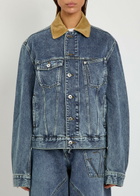 JW Anderson Corduroy Collar Denim Jacket