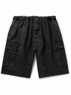 Acne Studios - Rudento Straight-Leg Cotton-Ripstop Cargo Shorts - Black