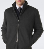 Zegna Cashmere zip-up cardigan