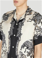 Gucci - Printed Silk Shirt in Cream