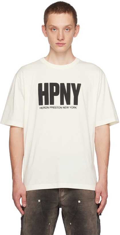 Photo: Heron Preston Off-White 'HPNY' T-Shirt