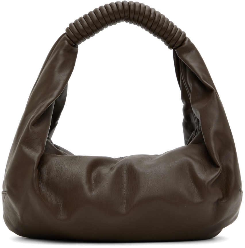 Subtle Le Nguyen Brown Puffer Bag